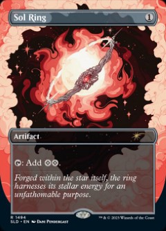 Sol Ring Secret Lair Drop - Wormhole Art
